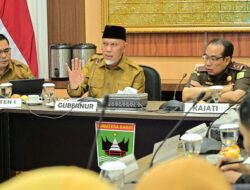 Narkoba hingga LGBT Jadi Perhatian, Gubernur Mahyeldi Perkuat Sinergi Forkopimda Susun Langkah Terpadu