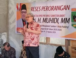 Ketua DPRD Sumbar Muhidi Serap Aspirasi Warga Mega Permai