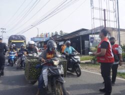 6.500 Masker Dibagikan, Wabup Ihpan Ajak Warga Pasbar Jaga Kesehatan Pernapasan