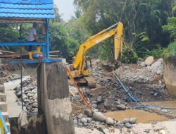 BWSS V Perbaiki Mercu Intake Lubuk Paraku, Jaga Keandalan Infrastruktur Air Baku