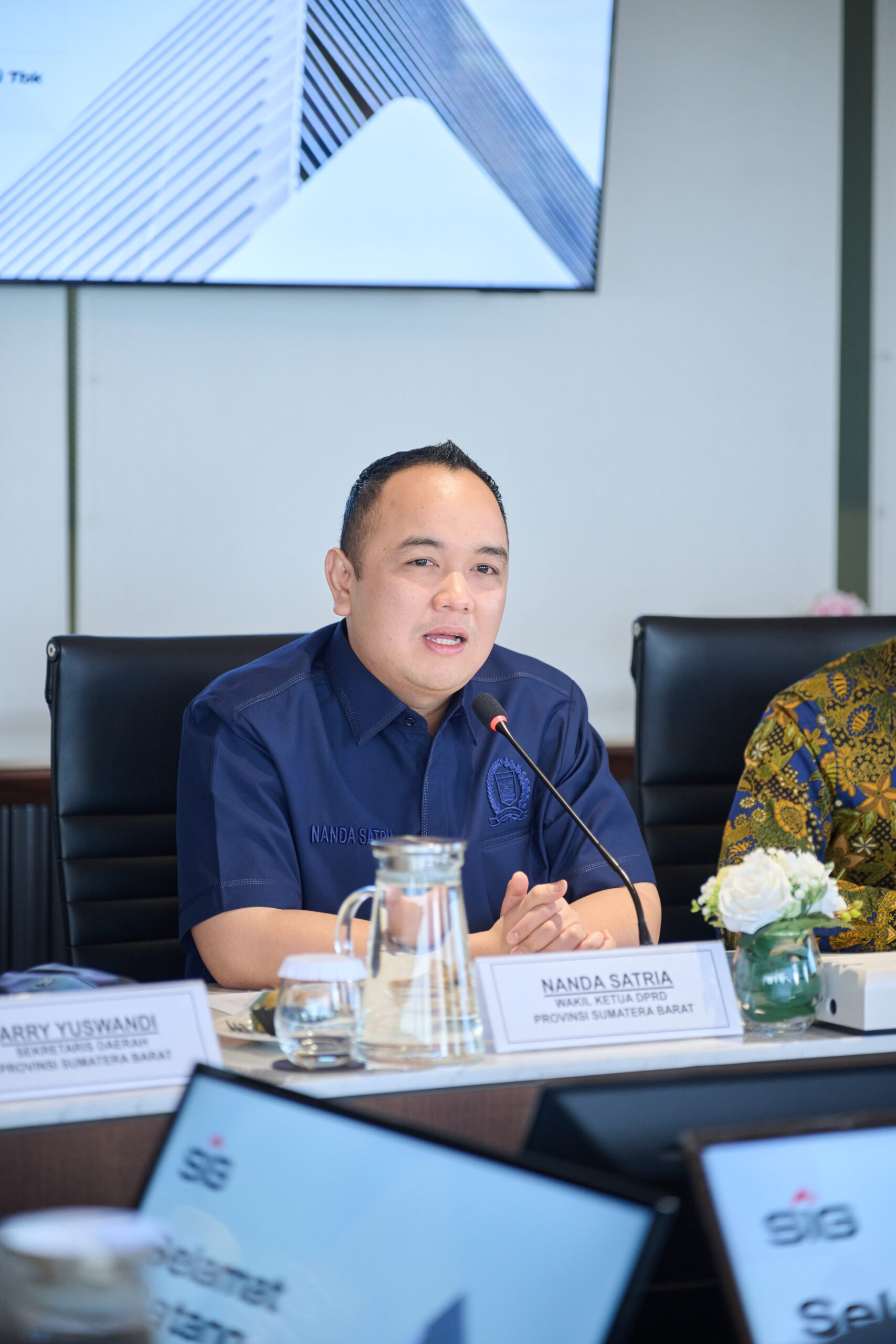 Wakil Ketua DPRD Sumbar Nanda Satria