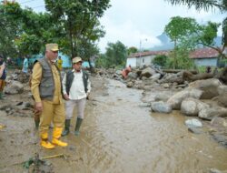 Gubernur Mahyeldi Turun ke Lokasi Galodo Solok, Pastikan Warga Terdampak Dapat Penanganan