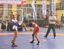 Gulat Kota Padang Tembus Target, 13 Emas Sudah Dikantongi Jelang Laga Terakhir Porprov